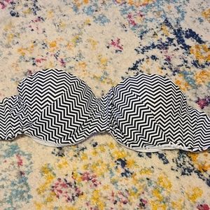 Chevron bikini top